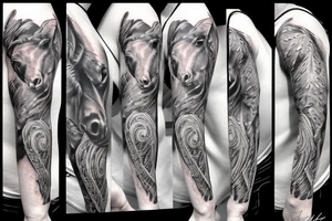 Horse tattoo idea