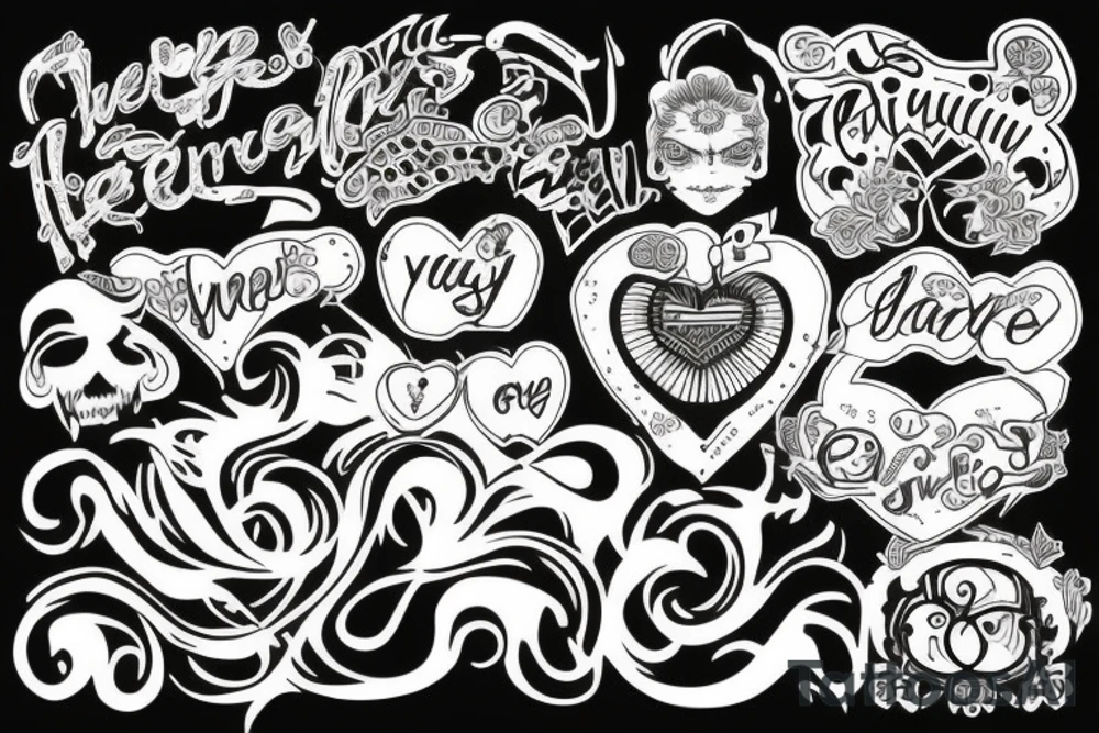 I ❤️ YEECHING tattoo idea