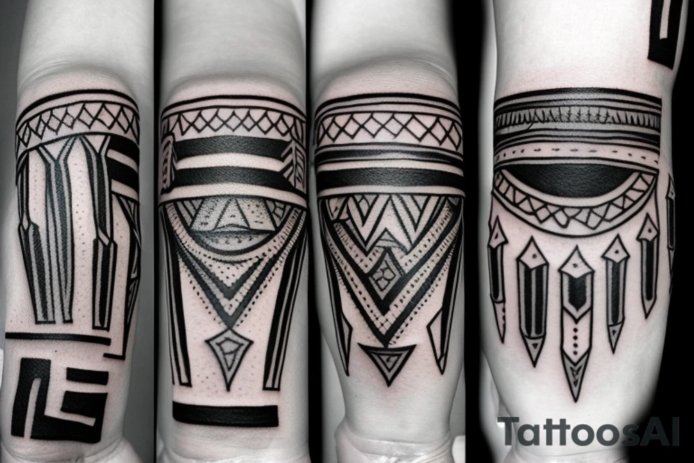 russian jail skinny cool small tribal on a hand tattoo idea