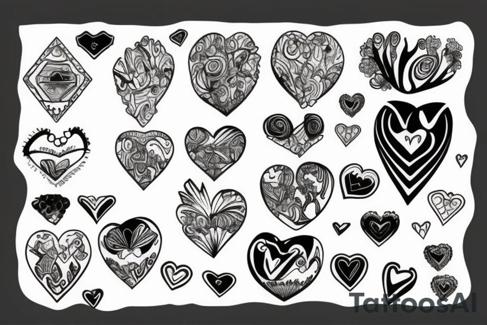 heart tattoo idea