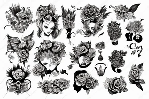 una alcachofa tattoo idea