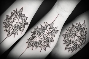 marriage ring tattoo idea