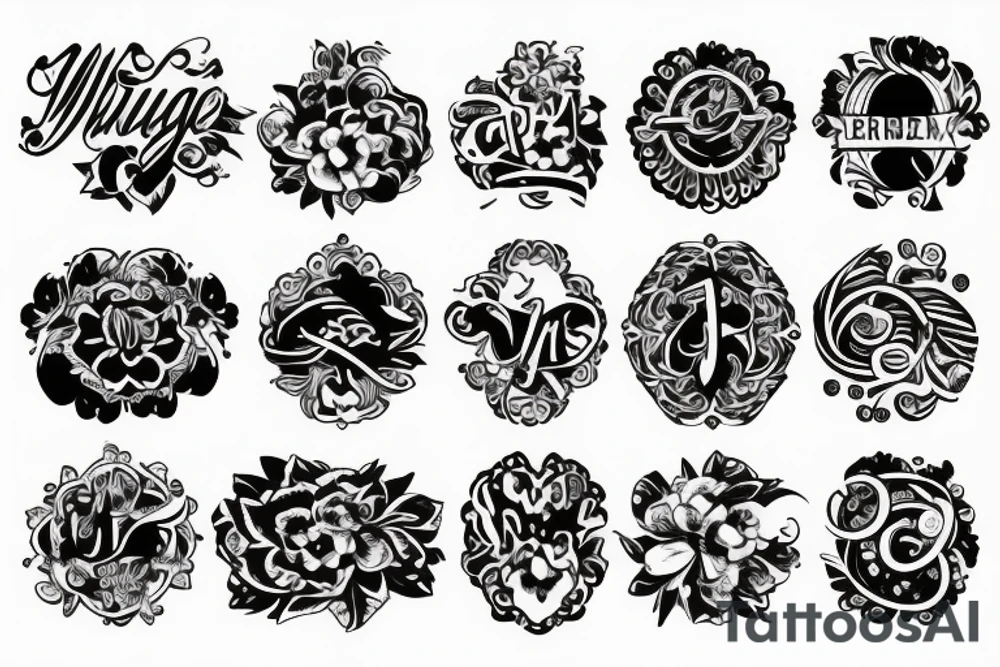 marriage ring tattoo idea