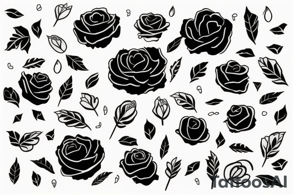 Minimalist line tattoo idea