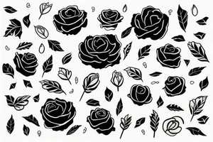 Minimalist line tattoo idea