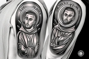 saint francis of assisi tattoo idea