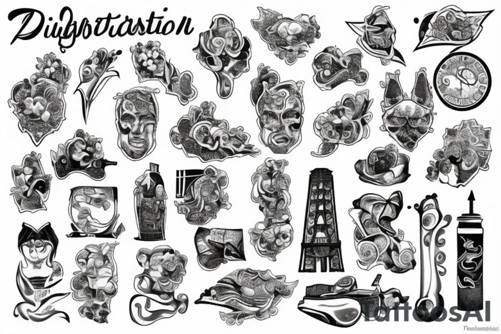 princeton new jersey, washington dc, san francisco ca tattoo idea