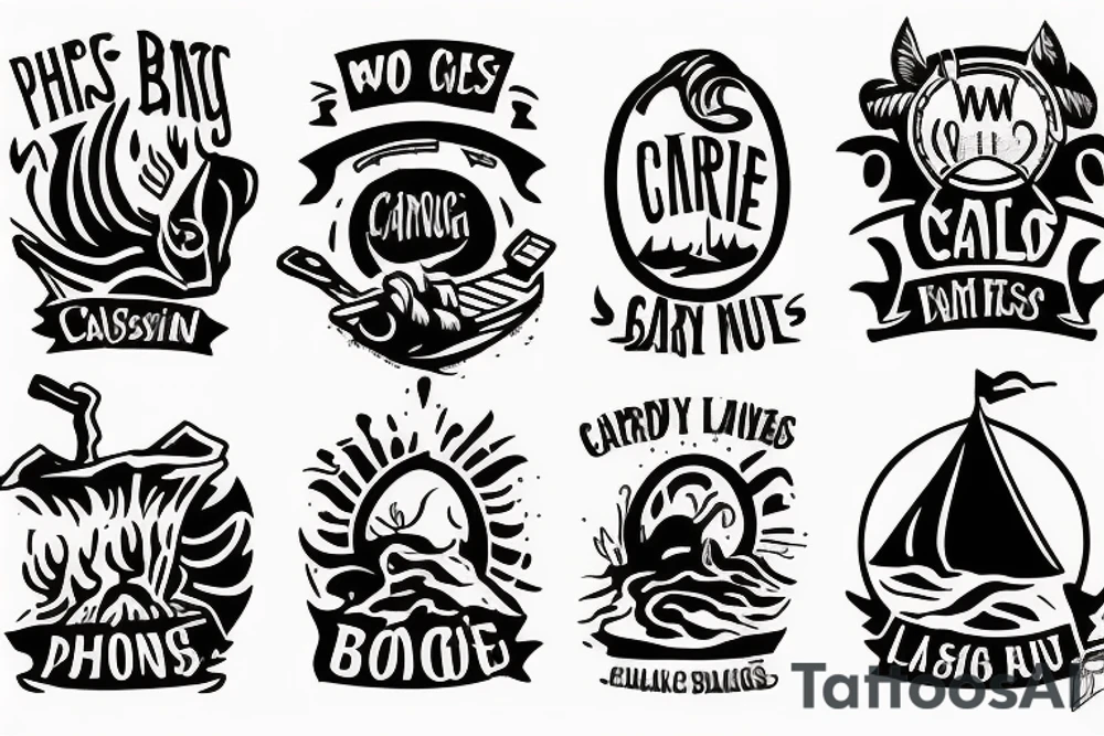 "Who's gonna carry the boats and the logs" tattoo idea