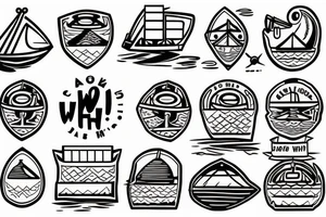 "Who's gonna carry the boats and the logs" tattoo idea