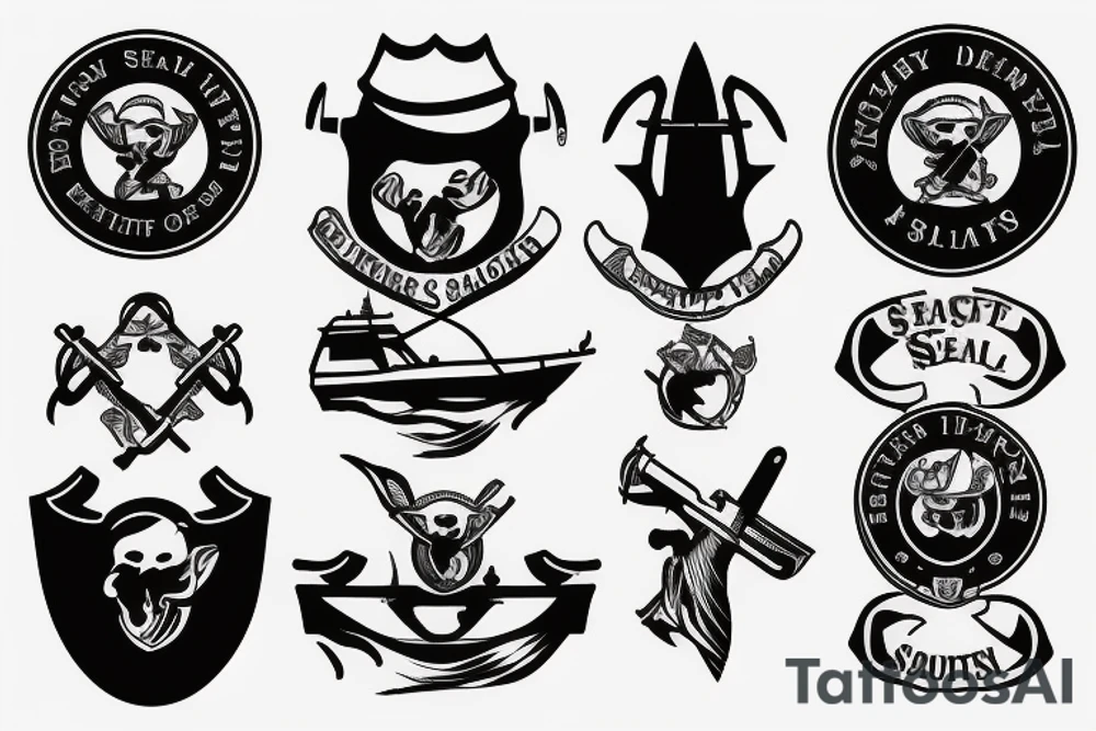 navy seals carrying boats tattoo idea