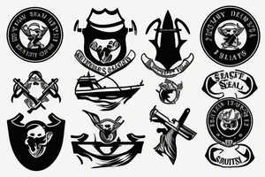 navy seals carrying boats tattoo idea