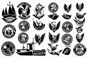 navy seals carrying boats tattoo idea