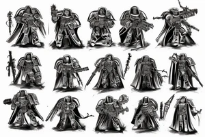 Warhammer 40k imperial guard tattoo idea