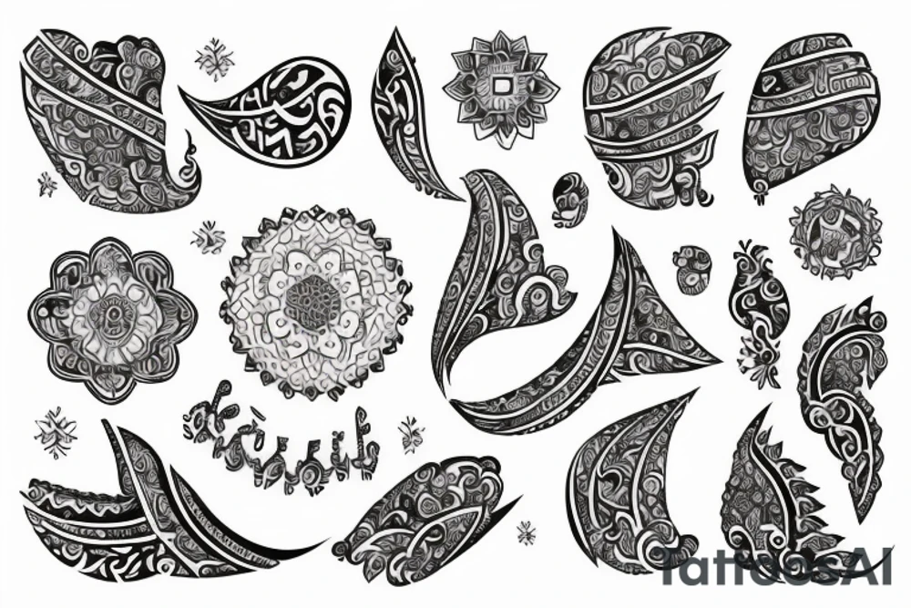 masha allah tattoo idea