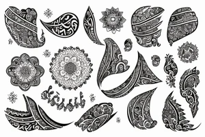 masha allah tattoo idea