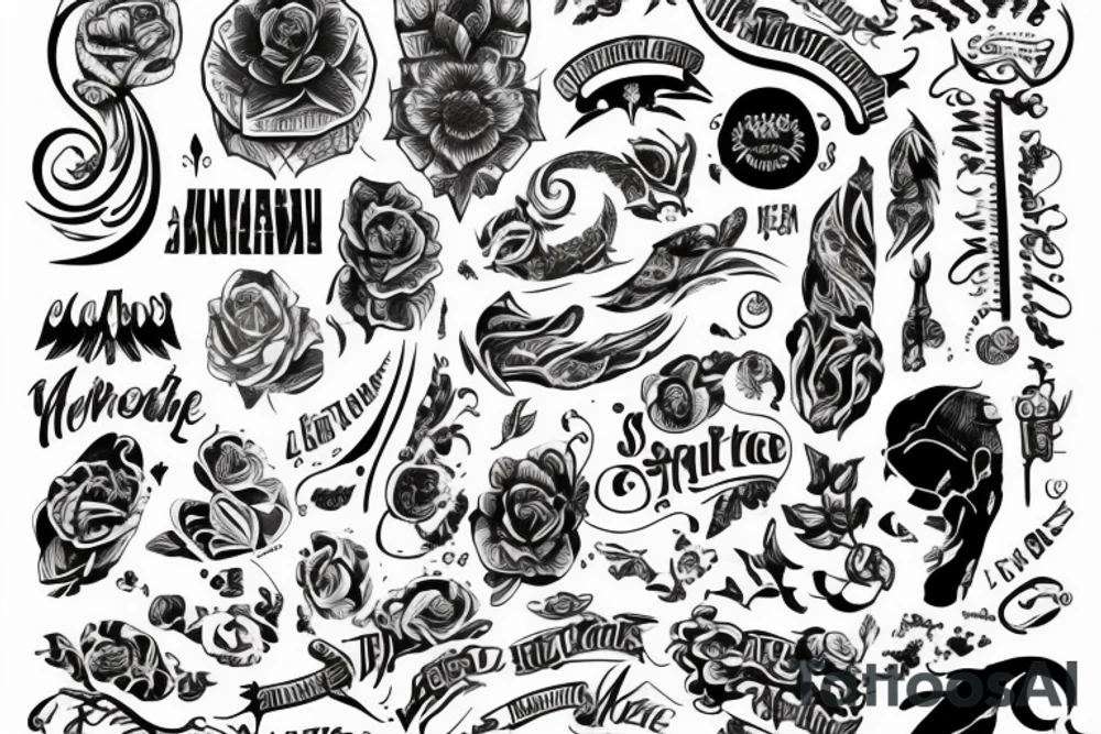 ДАЙ МУЗЫКЕ
СПАСТИ СВОЮ ЖИЗНЬ tattoo idea