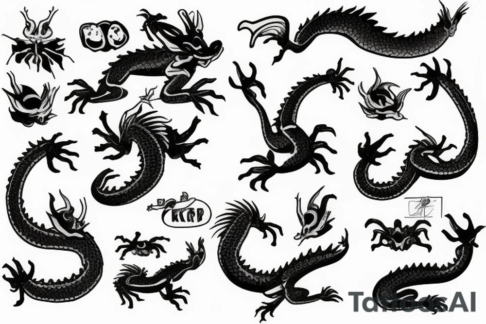 kappa dragon tattoo idea