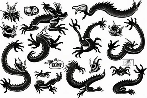 kappa dragon tattoo idea