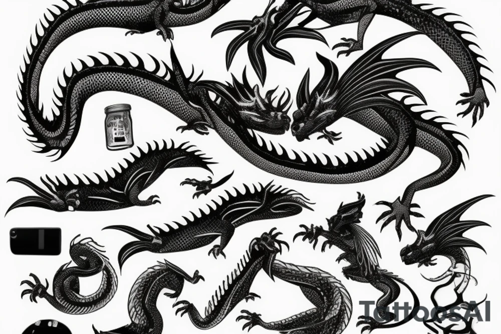 kappa dragon tattoo idea