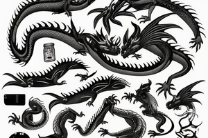 kappa dragon tattoo idea