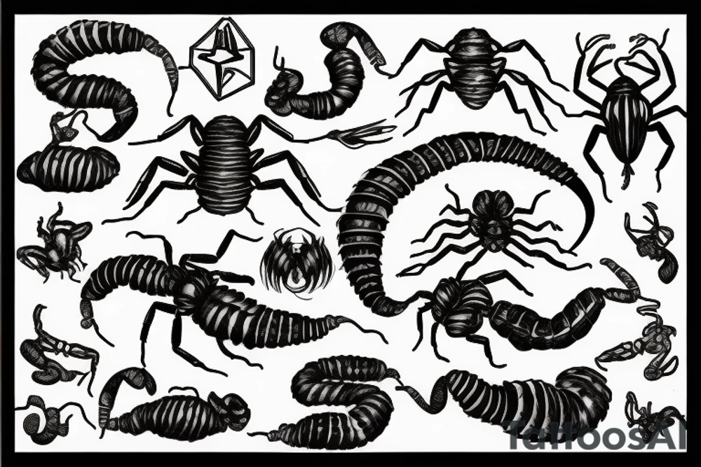 scorpion tattoo idea