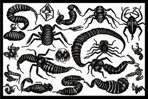 scorpion tattoo idea
