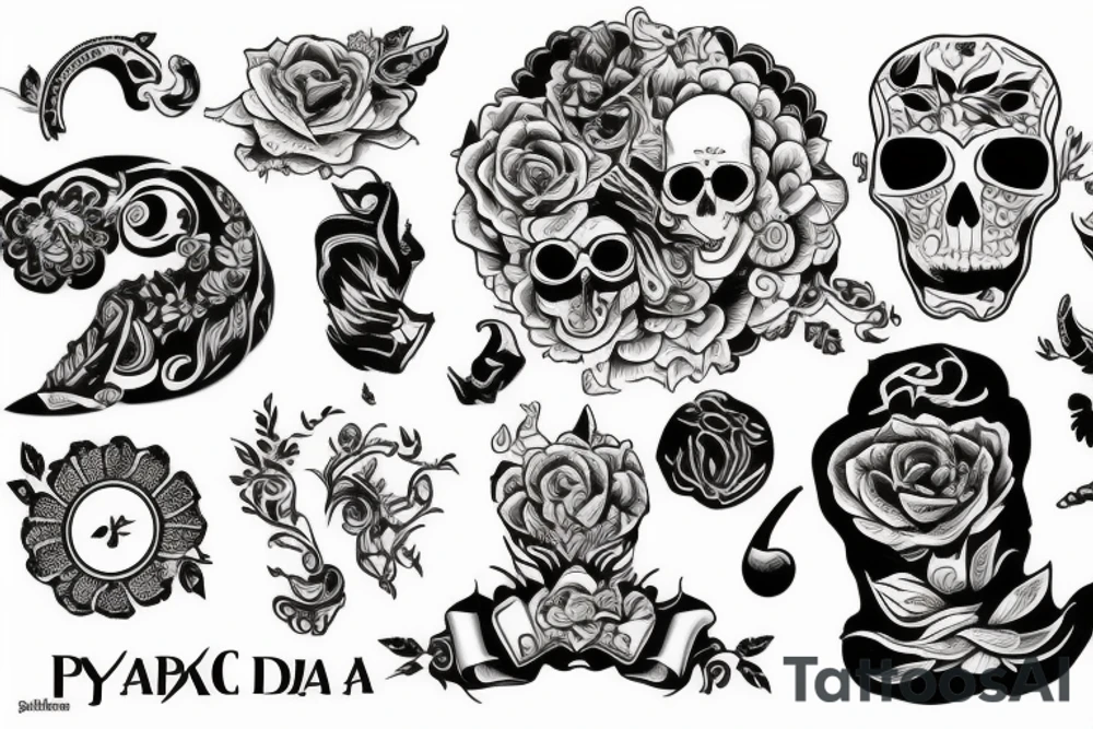 Сакура, кунаи tattoo idea