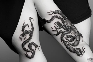 scorpion tattoo idea