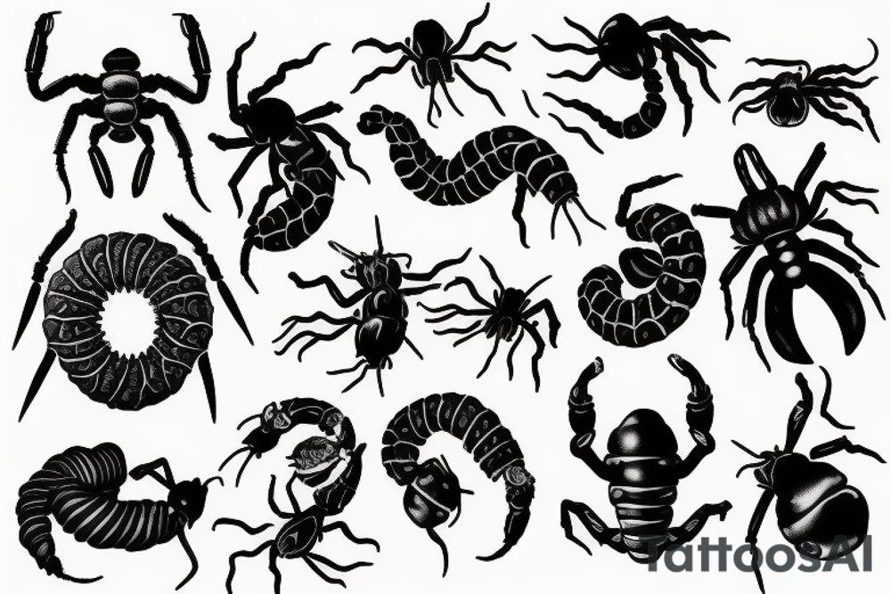scorpion tattoo idea