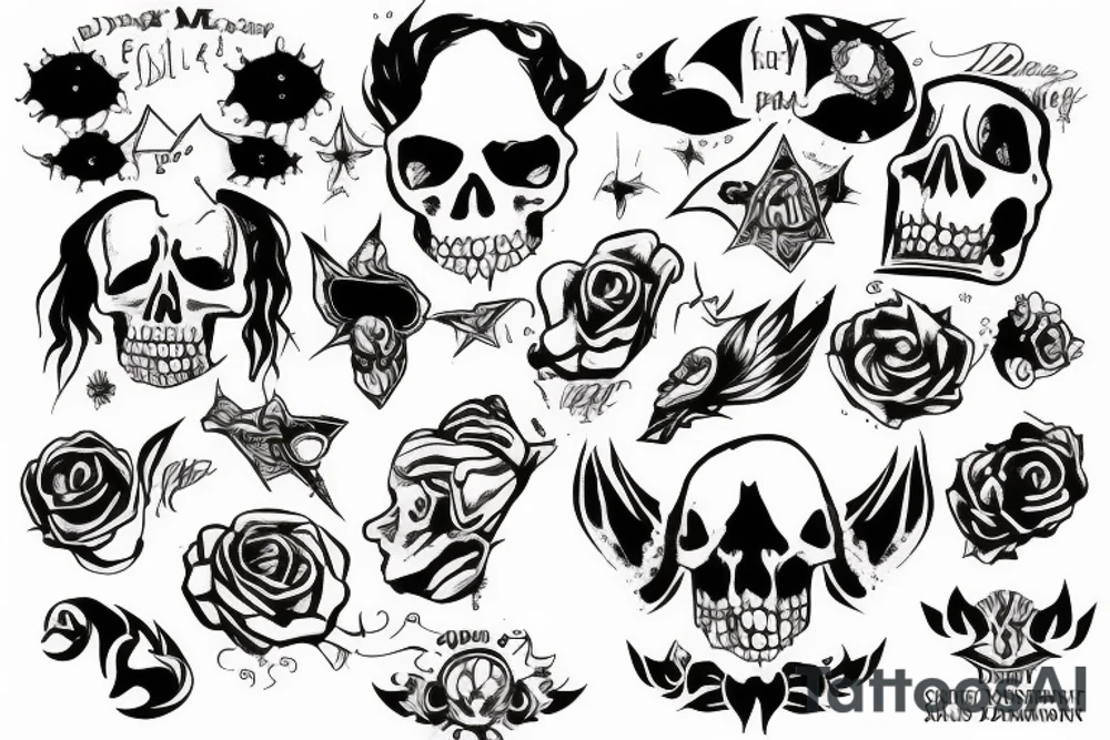 the down is upside tattoo idea