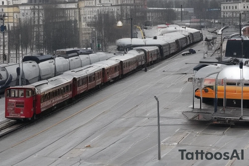 в черной прямоугольной рамке картина маленького пляжа с одной пальмой видно море и солнце в углу tattoo idea