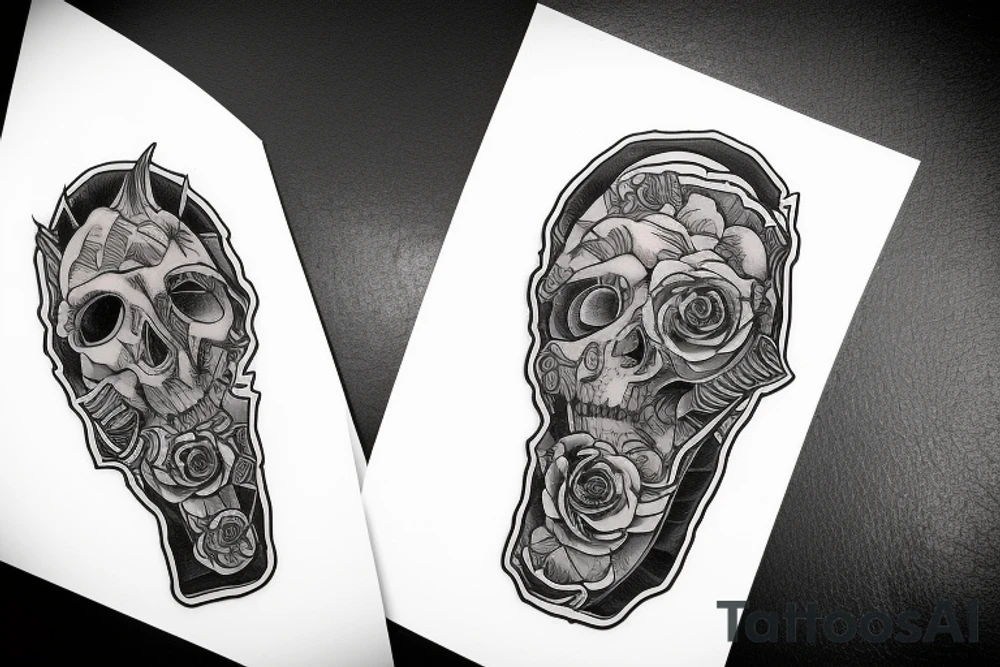 shotgun tattoo idea