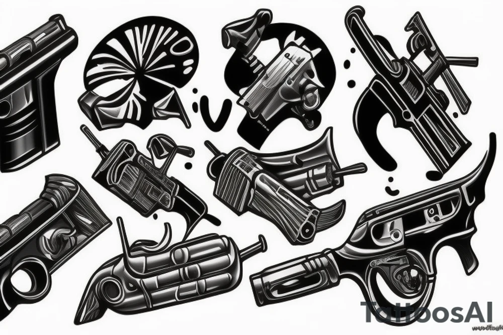 shotgun tattoo idea
