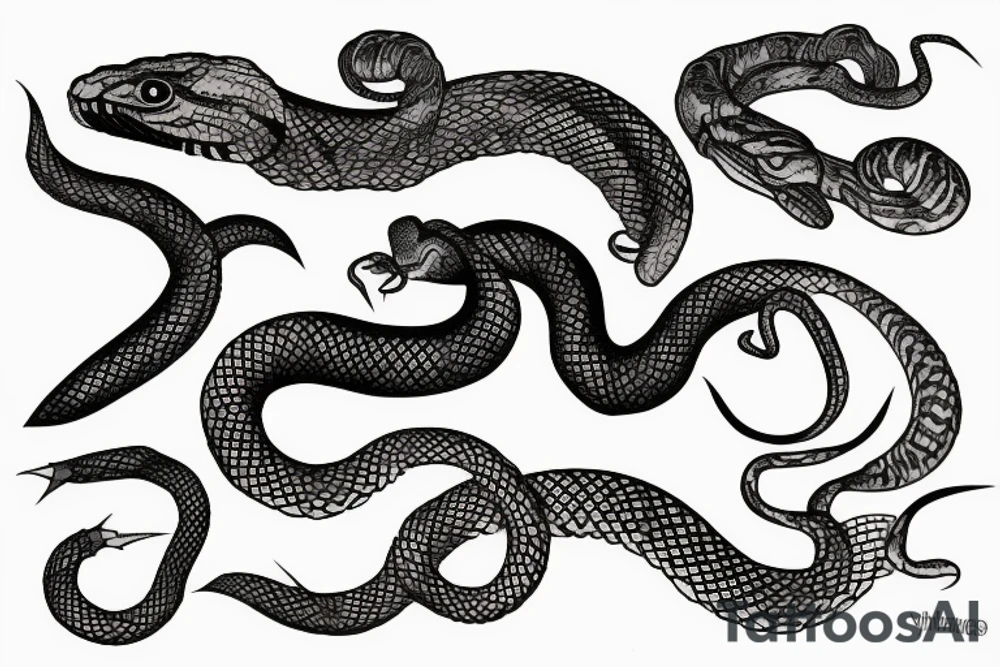 snake tattoo idea