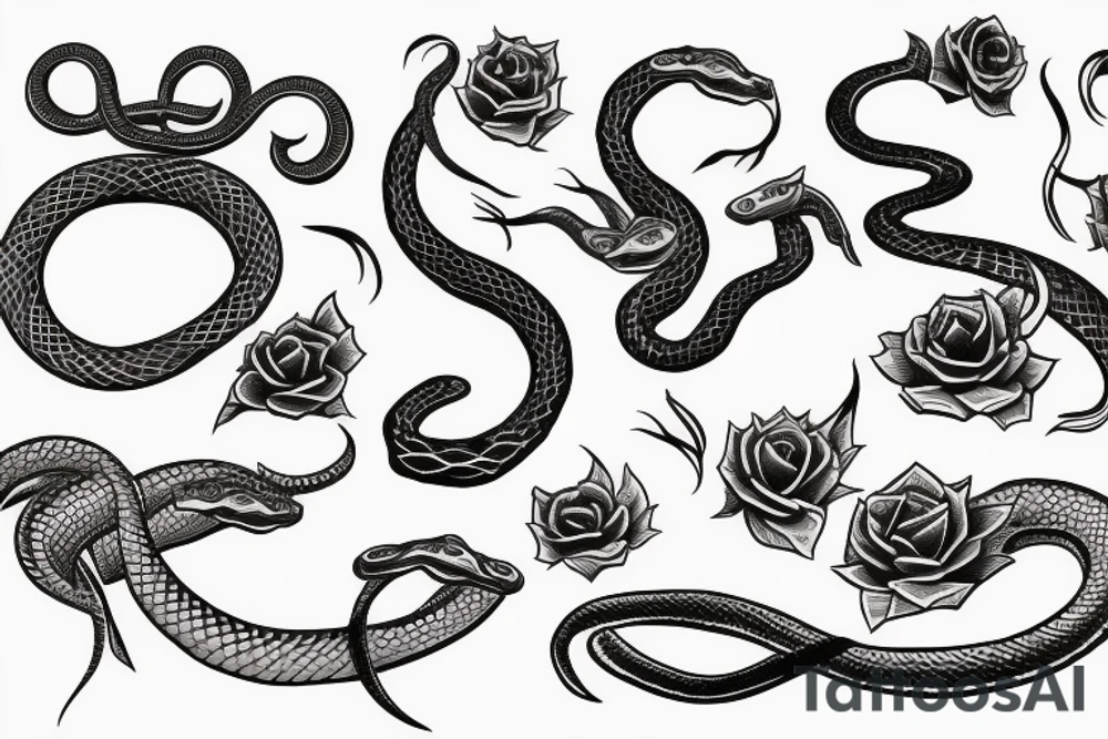 snake tattoo idea