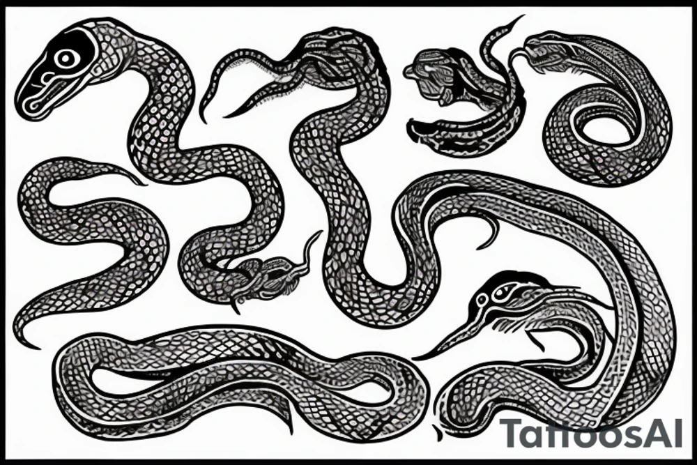 snake tattoo idea