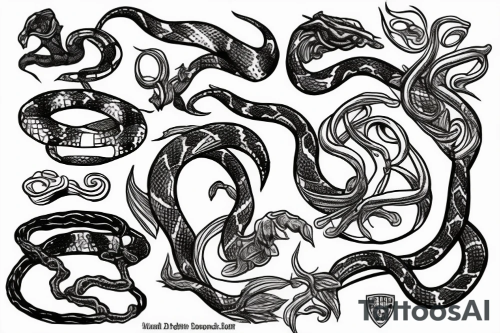 snake tattoo idea