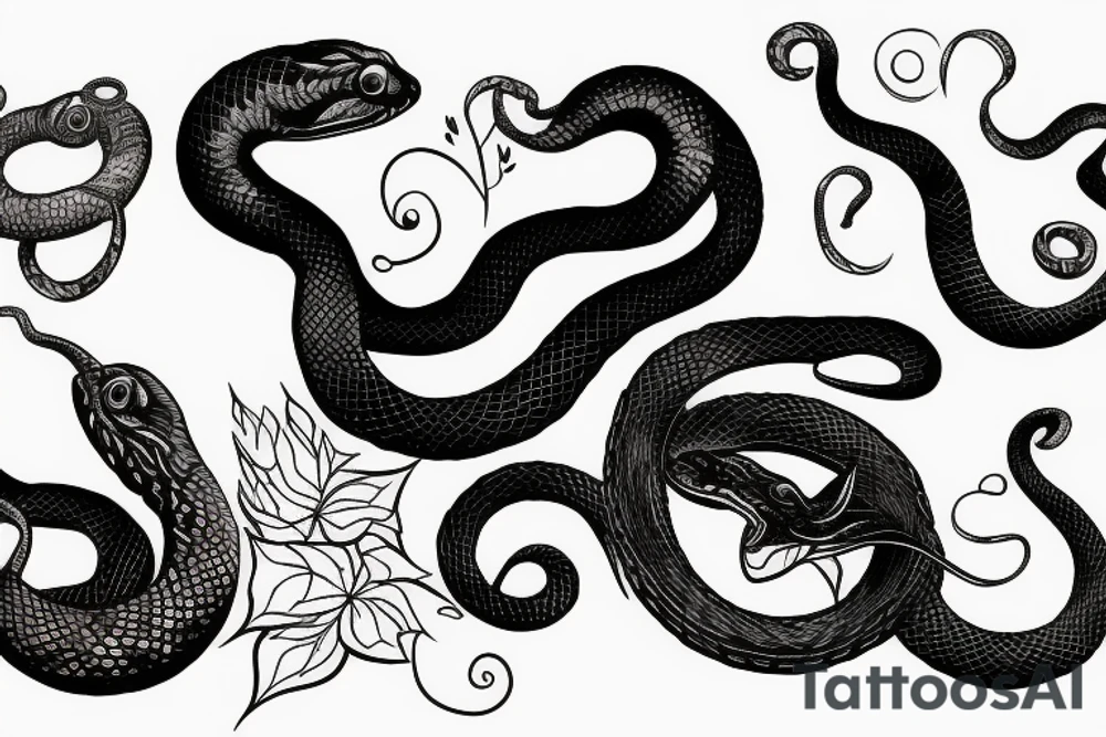 snake tattoo idea