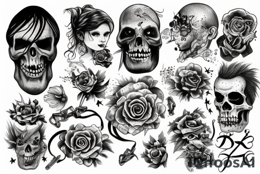 black rick tattoo idea
