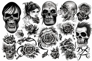 black rick tattoo idea