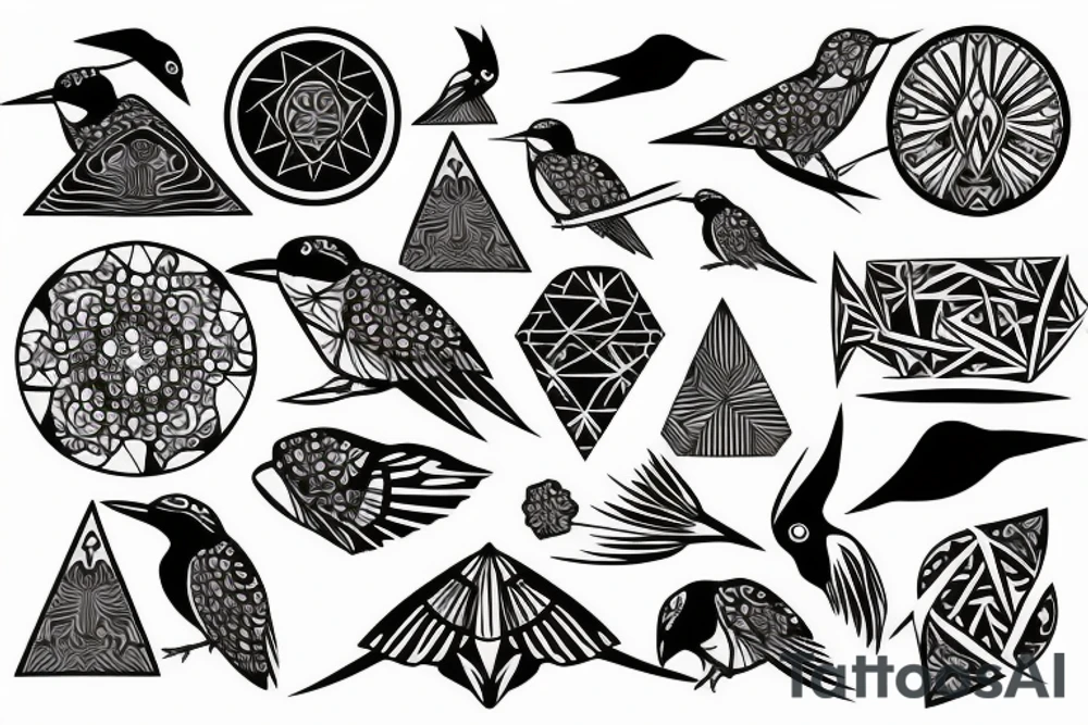 kingfisher tattoo idea