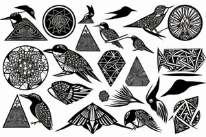 kingfisher tattoo idea