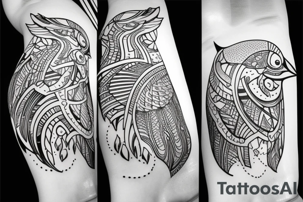 kingfisher tattoo idea