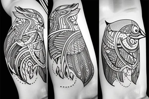 kingfisher tattoo idea