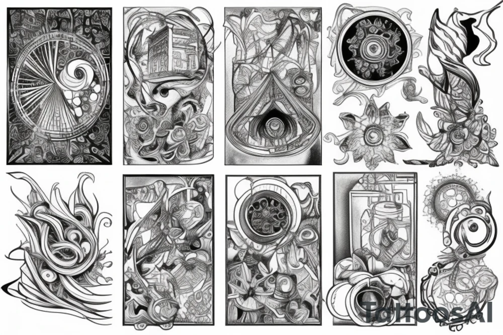 architecture tattoo idea