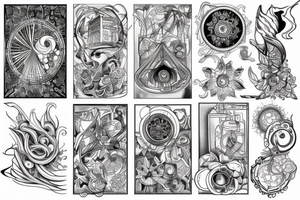 architecture tattoo idea