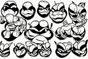 battletoads tattoo idea