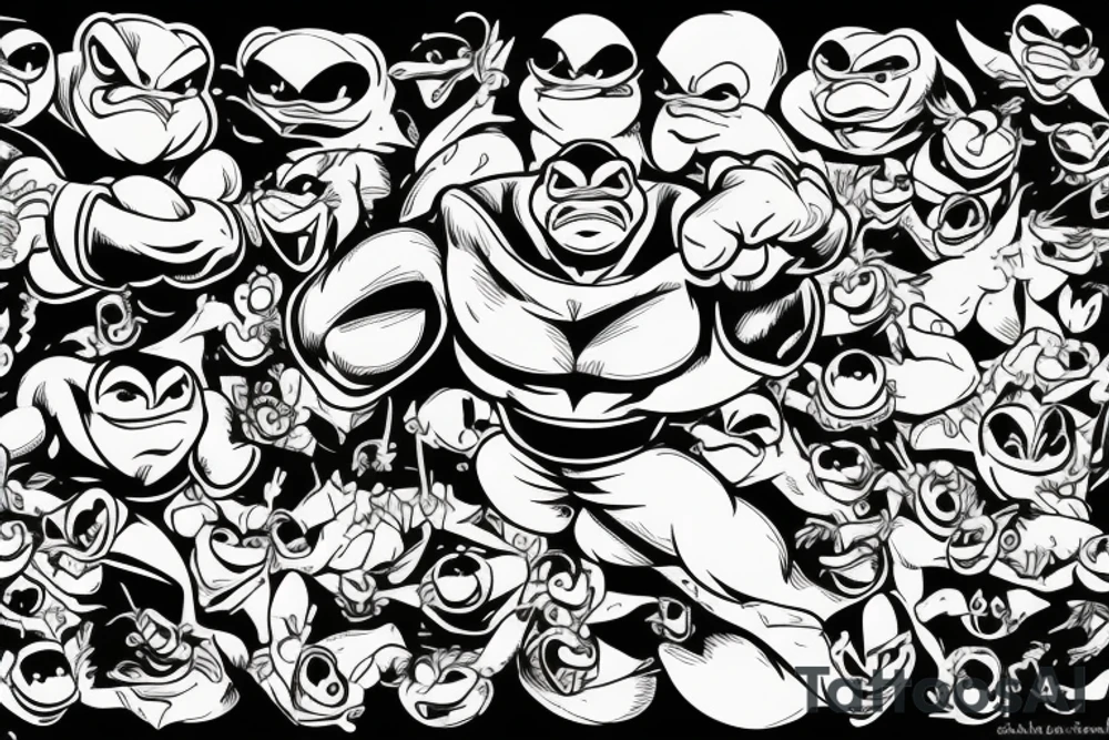 battletoads tattoo idea