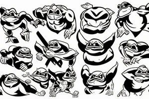 battletoads tattoo idea