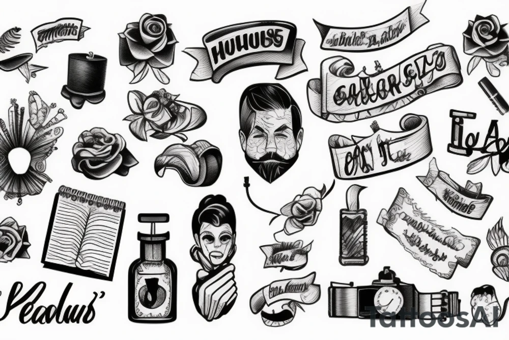 Teacher's husband tattoo idea